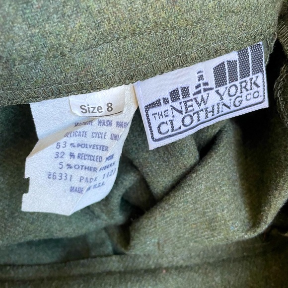 Vintage Wool Straight Skirt - Picture 5 of 5